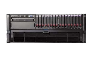 HP 487364-001 PROLIANT DL580 G5 HIGH PERFORMANCE MODEL - 4P INTEL XEON 4-CORE E7440/ 2.4 GHZ, 8GB RAM, SMART ARRAY P400I WITH 512MB BBWC, 2X NC373I GIGABIT SERVER ADAPTERS, SAS/SATA, 4X 1200W PS 4U RACK SERVER (CUSTOMER PAY SHIPPING CHARGE). REFURBISHED.