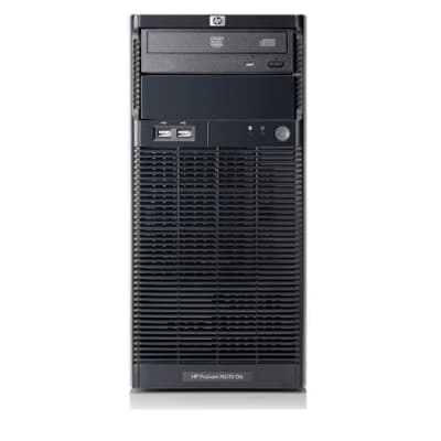 HP - PROLIANT ML110 G6 SMART BUY(SATA) - 1X INTEL XEON 4-CORE X3440/ 2.53 GHZ, 2GB DDR3 SDRAM, 1X 250GB HDD, NC107I GIGABIT ETHERNET ADAPTER, EMBEDDED 6 PORT SATA CONTROLLER, 1X 300W PS 4U TOWER SERVER (578929-005). REFURBISHED. IN STOCK.