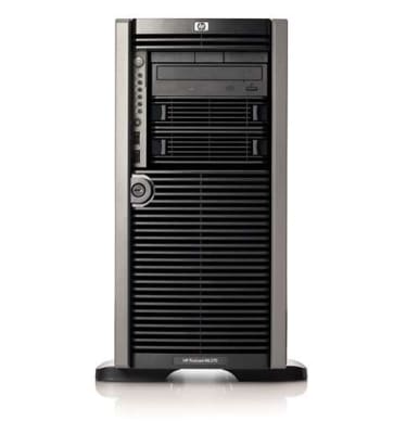 HP 458341-001 PROLIANT ML370 G5 - HIGH PERFORMANCE - 2X XEON X5450 QC/ 3.0GHZ, 4GB DDR2 SDRAM, SMART ARRAY P400, DVD-ROM, 2X HP NC373I 5U TOWER SERVER. REFURBISHED. IN STOCK.