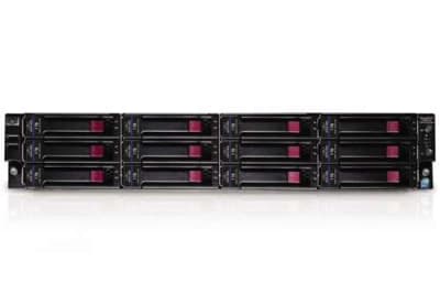 HP BV861A X1600 G2 NETWORK STORAGE SYSTEM- 1X XEON QUAD-CORE E5520/2.26GHZ 8MB L3 CACHE, 6GB DDR3 RAM, 6X 2 TB SAS SATA LFF HDD, HP SMART ARRAY P212 WITH 512MB BBWC CONTROLLER, 2X GIGABIT ETHERNET, 2U RACK NAS SERVER. REFURBISHED. IN STOCK.
