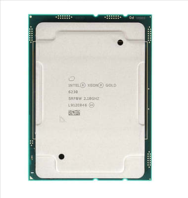 INTEL SRF8W CD8069504193701 Xeon Gold 6230 2.1GHz 27.5MB 20 Core FCLGA3647 CPU PROCESSOR. REFURBISHED. IN STOCK.