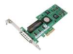LSI LOGIC - SINGLE CHANNEL PCI-EXPRESS LOW PROFILE 1 INT + 1 EXT ULTRA320 SCSI HOST BUS ADAPTER (LSI00154). REFURBISHED. IN STOCK. (HP DUAL LABEL)