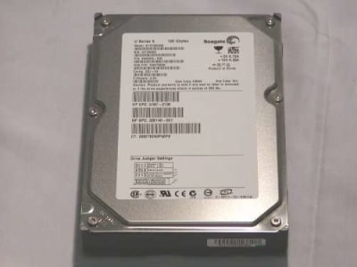 SEAGATE ST3120025A 120GB 7200RPM EIDE/ATA-100 2MB BUFFER 3.5INCH LOW PROFLE INTERNAL HARD DISK DRIVE. REFURBISHED. IN STOCK.