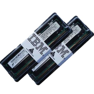 IBM 41Y2756 8GB(2X4GB)400MHZ PC3200 184-PIN CL3 VLP ECC REGISTERED DDR SDRAM RDIMM GENUINE IBM MEMORY KIT FOR BLADECENTER SERVER. BULK. IN STOCK.