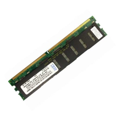 IBM 73P2870 1GB(1X1GB)400MHZ PC2-3200 240-PIN CL3 ECC REGISTERED DDR2 SDRAM RDIMM MEMORY FOR SERVER. BULK. IN STOCK.