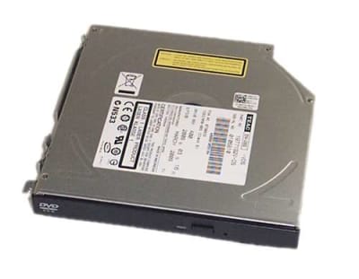 DELL - 9.5 MM 8X IDE INTERNAL SLIMLINE DVD±RW DRIVE (XR712). REFURBISHED. IN STOCK.