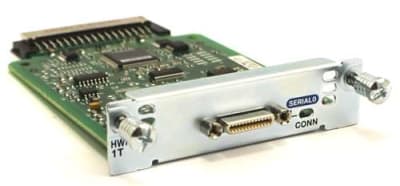 CISCO HWIC-1T HIGH SPEED WAN INTERFACE CARD SERIAL ADAPTER 1 PORTS. REFURBISHED. IN STOCK.