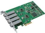 INTEL - PRO/1000 PF QUAD PORT LC CONNECT SERVER ADAPTER SINGLE PACK (D75307-002). REFURBISHED. IN STOCK.