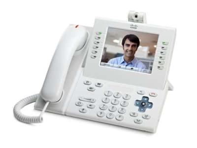 CISCO CP-9971-W-CAM-K9 UNIFIED IP PHONE 9971 STANDARD IP VIDEO PHONE. REFURBISHED. IN STOCK.