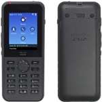 CISCO CP-8821-K9 UNIFIED WIRELESS IP PHONE FCC W/OUT BATTERY AND POWER CORD.CORDLESS EXTENSION HANDSET ONLY. REFURBISHED.IN STOCK.