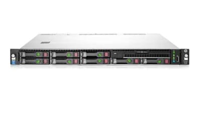 HP 833870-B21 PROLIANT DL120 GEN9 ENTRY MODEL (8SFF) - 1X INTEL XEON 10-CORE E5-2630V4/ 2.2GHZ, 8GB DDR4 SDRAM, SMART ARRAY H240 WITHOUT FBWC, 1GB 2-PORT 361I ETHERNET ADAPTER, 1X 550W PS 1U RACK SERVER. BULK. IN STOCK.