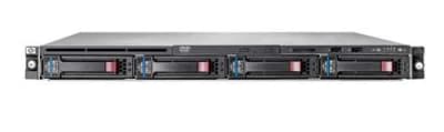 HP -PROLIANT DL320 G6- CTO CHASSIS- WITH NO CPU, NO RAM, EMBEDDED NC326I DUAL PORT GIGABIT SERVER ADAPTER, HP SMART ARRAY B110I SATA RAID CONTROLLER (RAID 0/1/0+1), ILO-2, 1U RACK BASE CONFIGURATION SERVER (505768-B21). REFURBISHED. IN STOCK.