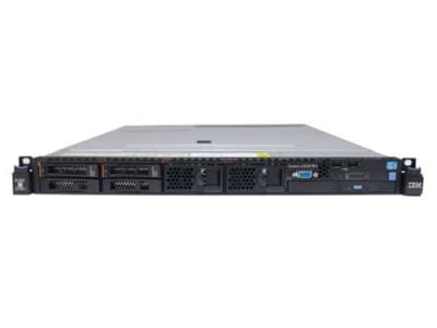 IBM 7914B2U SYSTEM X3550 M4- 1X XEON QUAD-CORE E5-2609/2.4GHZ 10MB L3 CACHE 4GB DDR3 RAM 4X GIGABIT ETHERNET 1U RACK SERVER. REFURBISHED. IN STOCK.