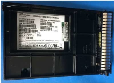 HPE 866615-003 960GB SATA 6GBPS 2.5INCH SFF SC DIGITALLY SIGNED FIRMWARE HOT SWAP READ INTENSIVE SOLID STATE DRIVE FOR PROLIANT GEN9 & GEN10 SERVER. BULK 0 HOUR. IN STOCK.