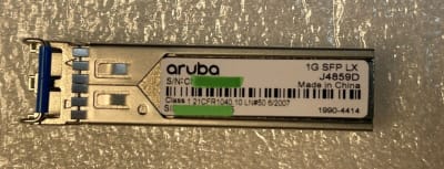 HP J4859D ARUBA 1G SFP LC LX 10km SMF Transceiver. BULK. IN STOCK.