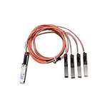 CISCO QSFP-4X10G-AOC10M 10M 40G ACT OPT QSFP-4SFP CABLE. REFURBISHED. IN STOCK.