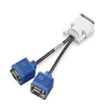 HP - VGA Y CABLE SPLITTER WITH DMS-59 CONNECTOR (463023-001). REFURBISHED. IN STOCK.