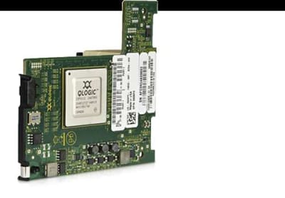 DELL W6P99 QME8142 10GB DUAL PORT FIBRE CHANNEL MEZZANINE CNA ADAPTER FOR POWEREDGE M SERIES. SYSTEM PULL. IN STOCK.