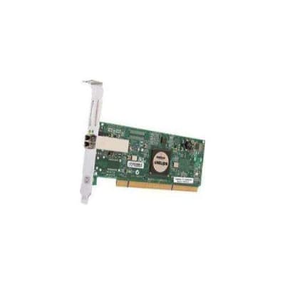 QLOGIC - 1GB SINGLE CHANNEL 64BIT 133MHZ PCI-X ISCSI HOST BUS ADAPTER OPTICAL INTERFACE (QLA4050-E-SP)WITH STANDARD BRACKET. REFURBISHED. IN STOCK.