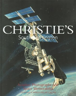 Christie's Aviation Photographs and Space Memorabilia Auction Catalog 2001