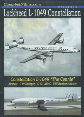 Lockheed L-1049 C-69 C-121 Constellation DVD
