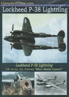 Lockheed P-38 Lightning WWII Fighter DVD