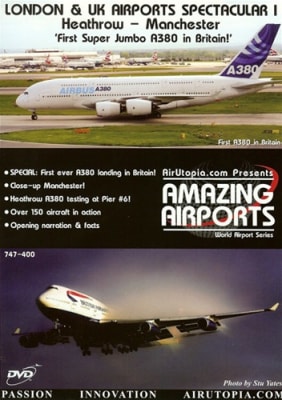 London and UK Airports Spectacular I A-380 Landing DVD
