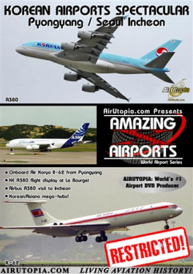 Korean Airports Spectacular Pyongyang Seoul DVD
