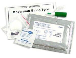 Know your Blood Type Home Kit