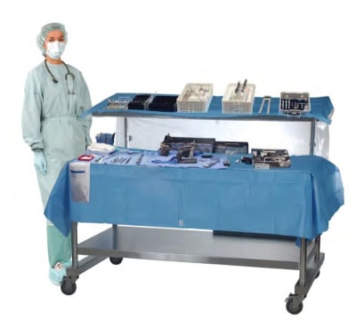 Double Decker Specialty Back Tables