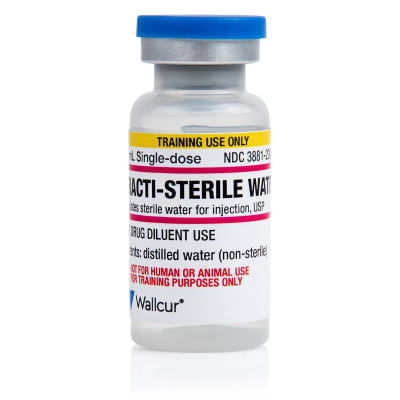 Practi-Sterile Water 10 mL Plastic Vial