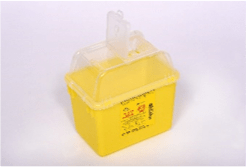 BD 7.6L Yellow Multi-Use Nestable Sharps Collector
