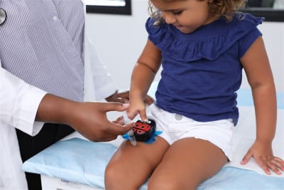 Buzzy Needle Pain Device for Healthcare Use