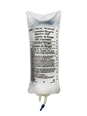 Baxter Lactated Ringer's Injection, USP, 1000 mL