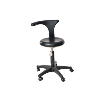 Adjustable Ergonomic Stool with Swivel Armrest