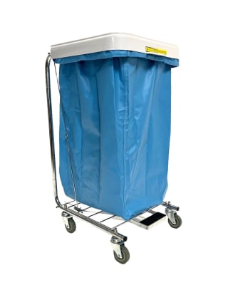 Reusable Nylon Hamper Bag, Blue