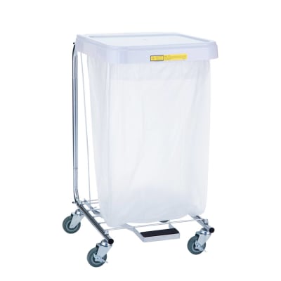 Single Tall Medium Duty Medical Hamper - 35" High
