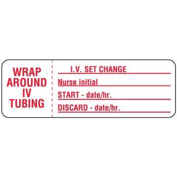 IV Set Change Label