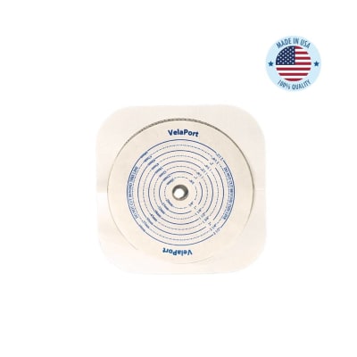 Ostomy Wafer 4x4 and 5x5 Inch Cut-to-Fit 2 3/4 Inch