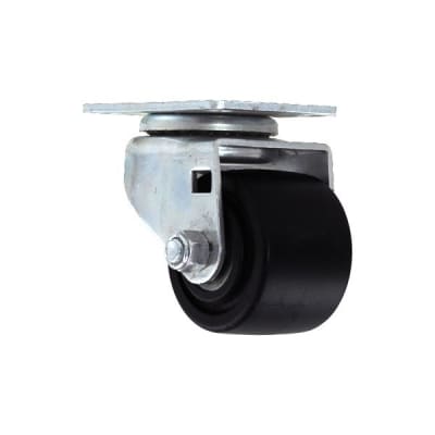 2" BUSINESS MACHINE SWIVEL CASTER WITH TOP PLATE