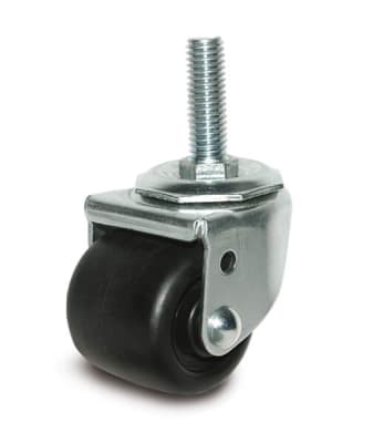 2.5" BUSINESS MACHINE CASTER WITH THREADED STEM