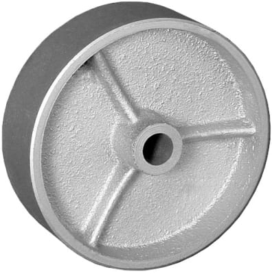 5"X2" CAST IRON WHEEL WITH ROLLER BEARING