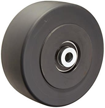 5"X2" SOLID NYLASTRONG WHEEL WITH BALL BEARING.JPG