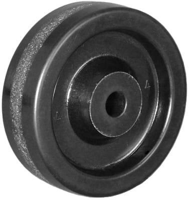 3-1/2" PHENOLIC WHEEL WITH PLAIN BEARING