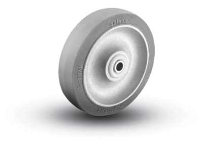 2-1/2" THERMOPLASTIC RUBBER WHEEL WITH BALL BEARINGS