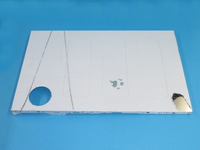 441382 SIDE PLATE ASSY TD20 EX LEFT