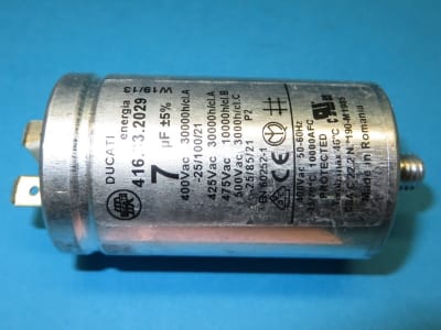 441459 CAPACITOR 7UF EM 60HZ