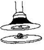 3-M 05540 ROLOC PAD ASSEMBLY, 3 INCH DIA