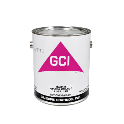 GCI11-221--GALLON ALKYD ENAMEL OMAHA ORANGE