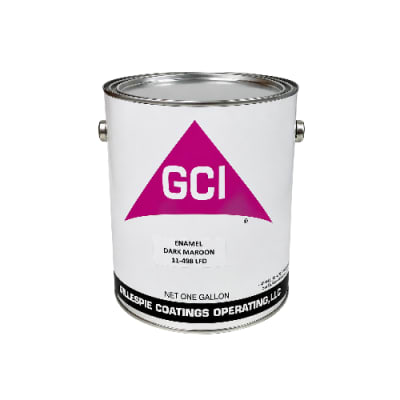 GCI11-498--GALLON ALKYD ENAMEL DARK MAROON